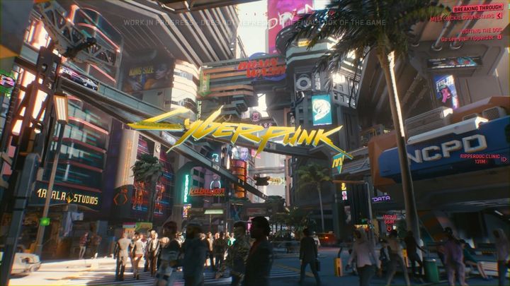 There was no Cyberpunk 2077 d