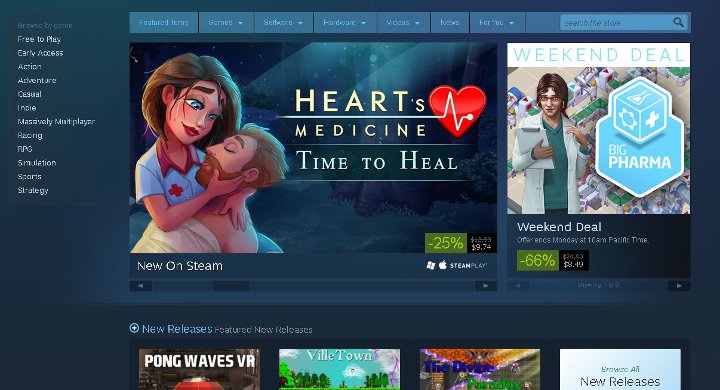 The steam shop recommendations system should also be improved. - Eight Changes in Steam 2019 - News - 2019-01-15