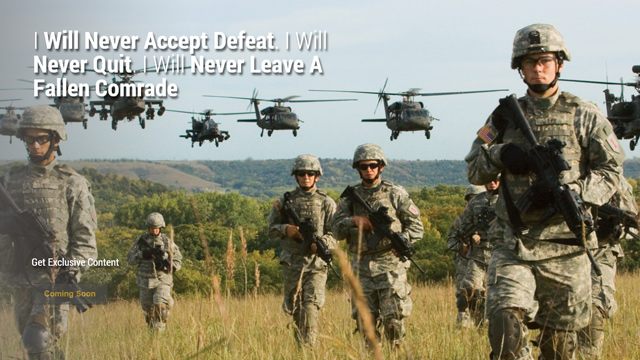 Poprzez America’s Army cały świat może zapoznać się wartościami amerykańskiego żołnierza. Twórcy otwarcie przyznają, że gra jest narzędziem do rekrutacji. Źródło: creed.americasarmy.com - 2013-06-21