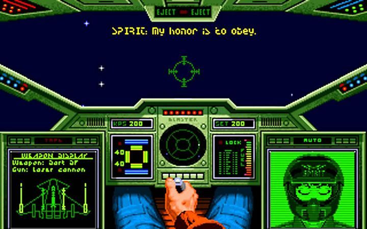 Wing Commander – jedna z pierwszych gier rozwijających skrzydła dopiero z procesorem 386. - 2017-01-08