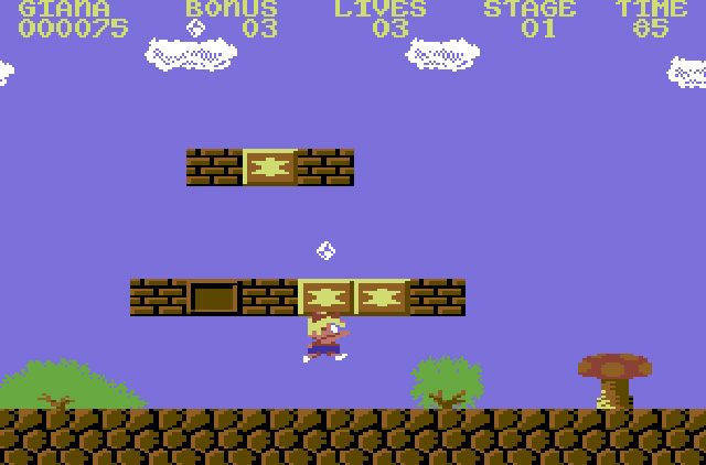 Obrazek z pierwszej wersji gry, wydanej na Commodore 64 - 2014-02-06
