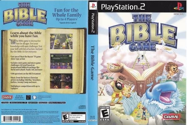 Okładka The Bible Game (Crave Entertainment, 2005)