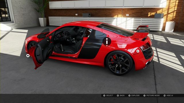 Moduł Forzavista pozwala bardzo dokładnie obejrzeć wszystkie dostępne w grze samochody. - 2013-12-08