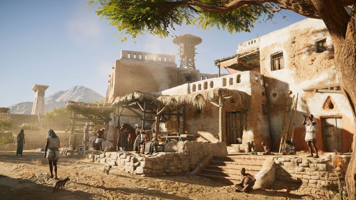 A może Ubisoft nas zaskoczy i jeszcze okaże się, że w Assassin’s Creed Origins występują iście erpegowe, interaktywne dialogi z NPC? - 2017-08-28