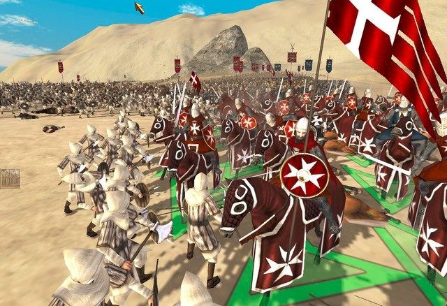 Rome: Total War - Barbarian Invasion mod The Crusades v.1.0