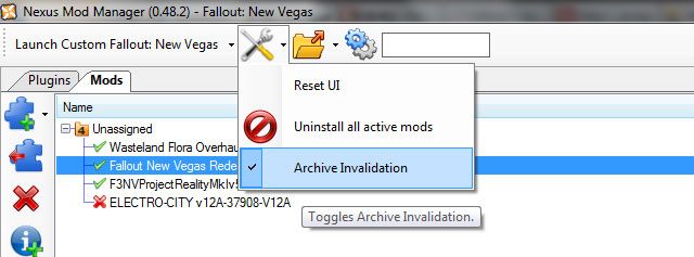 Fallout: New Vegas mod Darnified UI v.0.4
