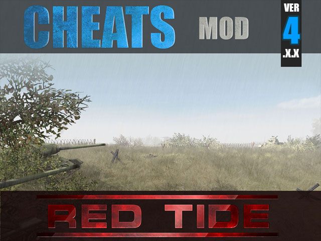 Men of War: Karmazynowy Przypływ mod Cheats mod - Red Tide v.4.3.0