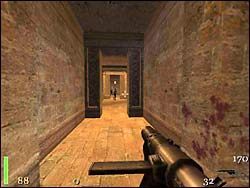 W końcu dotrzemy do pomieszczenia z krzyżem - Mission 2: Part 3 | Solucja Return to Castle Wolfenstein - Return to Castle Wolfenstein - poradnik do gry