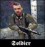 SOLDIER - to najbardziej popularna jednostka w grze - Poradnik do gry - Przeciwnicy w Return to Castle Wolfenstein - Return to Castle Wolfenstein - poradnik do gry