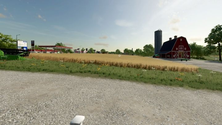 Farming Simulator 22 Elmcreek Карта и размер поля