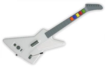 Xboxowy kontroler dla Guitar Hero II znakomicie współpracuje z PeCetami - ilustracja #1
