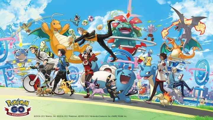 Obchody pierwszych urodzin Pokemon GO rozpoczęły się na dobre. - Pokemon GO - szczegóły na temat eventu Safari Zone - wiadomość - 2017-07-14