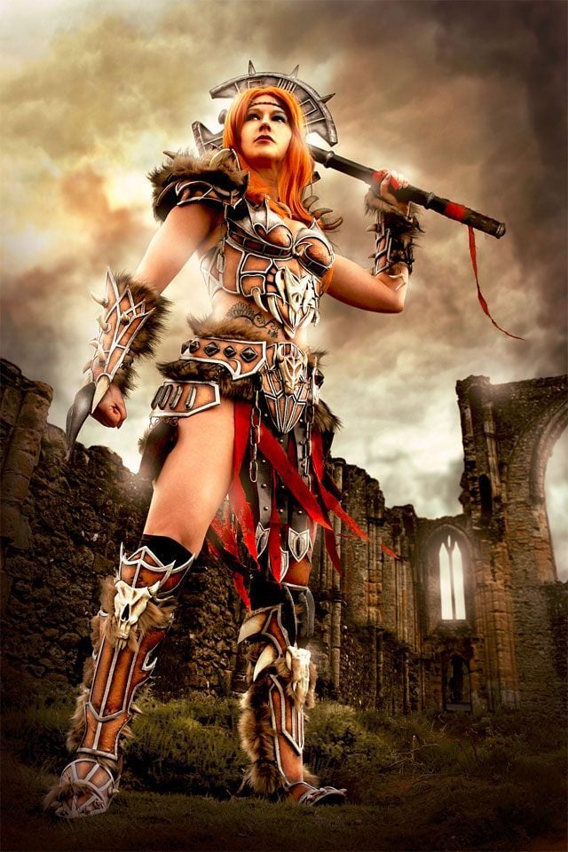 Najlepsze cosplaye - żeński wariant Barbarzyńcy z Diablo III - ilustracja #4