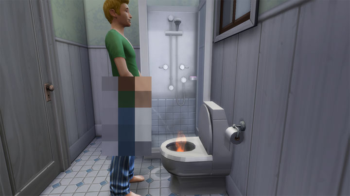The Sims 4 – po aktualizacji simy podpalają toalety sikając - ilustracja #1