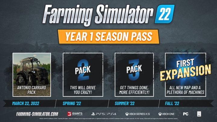 Pierwsze DLC do Farming Simulator 22 wprowadzi 10 nowych maszyn - ilustracja #1