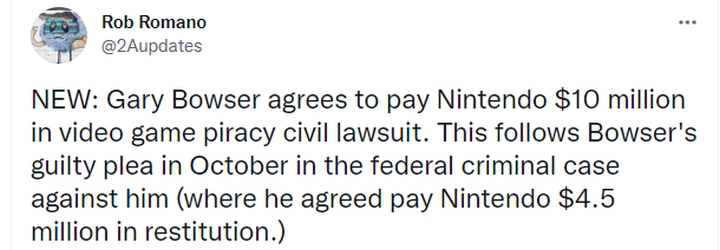 10 milionów dolarów za modyfikowanie Nintendo Switch - zapadł wyrok w sprawie hakera - ilustracja #1