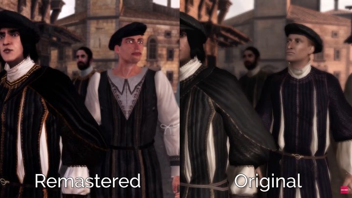 Zdeformowane postacie mogą się pojawić tylko w zremasterowanym Assassin's Creed II w pierwszej sekwencji. - Ubisoft odpowiada na zarzuty w sprawie Assassin's Creed: The Ezio Collection - wiadomość - 2016-11-24