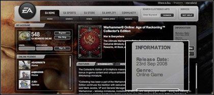 Warhammer Online: Age of Reckoning 23 września? - ilustracja #1