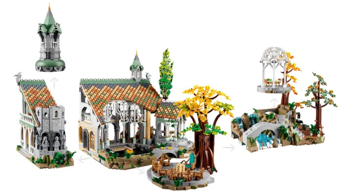 Źródło: LEGO; materiały promocyjne - LEGO Władca Pierścieni Rivendell to mój ulubiony zestaw duńskich klocków. Teraz można go kupić w naprawdę fajnej cenie - wiadomość - 2024-04-02