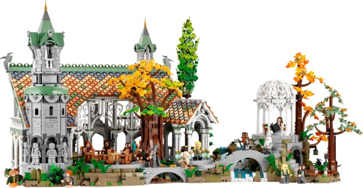 Źródło: LEGO; materiały promocyjne - LEGO Władca Pierścieni Rivendell to mój ulubiony zestaw duńskich klocków. Teraz można go kupić w naprawdę fajnej cenie - wiadomość - 2024-04-02