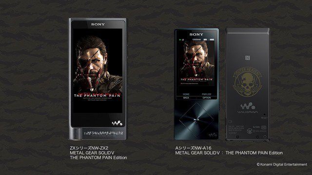 NW-ZX2 Walkman i NW-A16. - Metal Gear Solid V: The Phantom Pain doczeka się odtwarzacza MP3 za ponad 4 tys. zł - wiadomość - 2015-08-22
