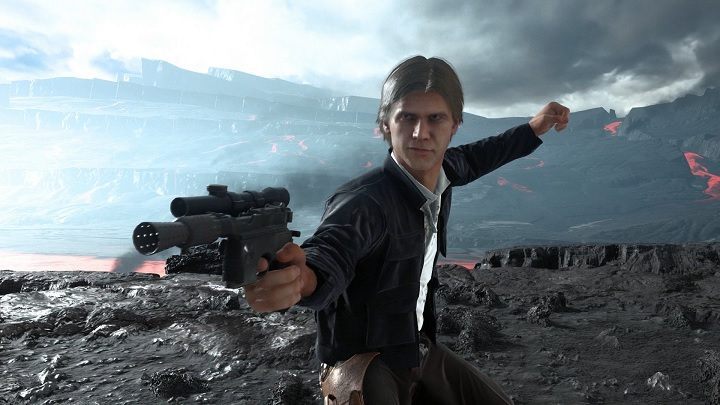 Han Solo to jedna z tych postaci, które wręcz prosiły się o rolę w Star Wars: Battlefront. - Nie tylko Battlefront II, czyli ciekawostki o nowych grach Electronic Arts - wiadomość - 2017-03-01