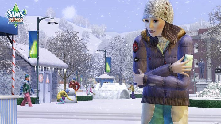 Simy miały już okazję zmarznąć, chociażby w dodatku Cztery pory roku do The Sims 3. - The Sims 4 - kilka plotek na temat przyszłych rozszerzeń - wiadomość - 2017-03-09