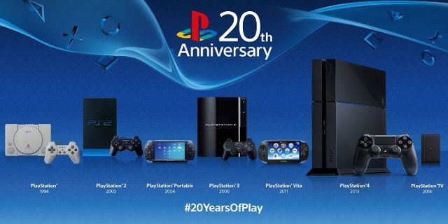 Rodzina sprzętu od PlayStation regularnie się powiększa. - Sony przypadkowo kasuje listę zwycięzców konkursu z okazji 20-lecia PlayStation - wiadomość - 2015-02-28