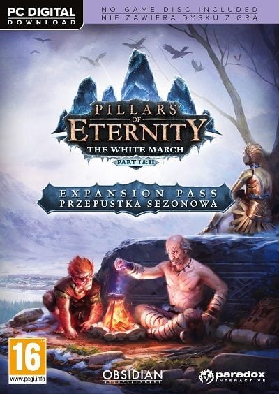 Okładka Pillars of Eternity: The White March – Przepustka sezonowa.