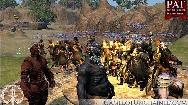 Jeden z opublikowanych screenów zrobionych podczas testów pre-alfa gry Camelot Unchained. - Camelot Unchained - twórcy zadowoleni z testów pre-alfa; zobacz nowe screeny - wiadomość - 2014-10-18