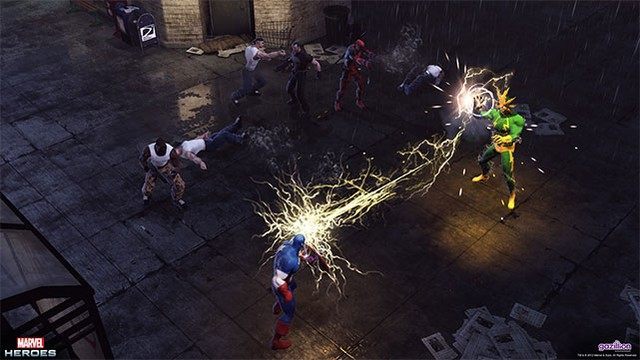 Marvel Heroes skoncentruje się na dynamicznych starciach z użyciem supermocy. - Obejrzyj 10 minut zapisu rozgrywki z action-RPG Marvel Heroes - wiadomość - 2012-12-23