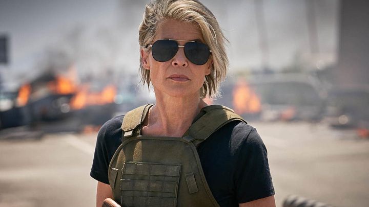 Linda Hamilton powróci jako Sarah Connor, matka przywódcy ruchu oporu Johna. - Arnold Schwarzenegger i Linda Hamilton na fotach z Terminator: Dark Fate - wiadomość - 2019-04-06
