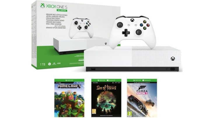 Razem z konsolą otrzymamy dość różnorodny pakiet gier. - Xbox One S z 3 grami za 690 zł w Empiku - wiadomość - 2019-11-23