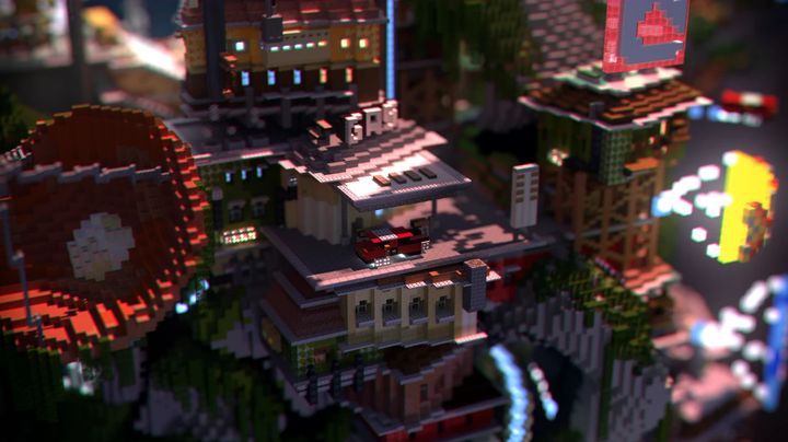 Minecraft – gracz zbudował niesamowite miasto na głowie olbrzyma - ilustracja #7