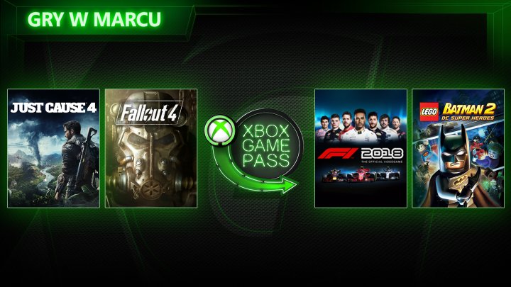 Nowe gry dostępne w marcowej aktualizacji abonamentu Xbox Game Pass (m.in. Just Cause 4, Fallout 4) - ilustracja #1