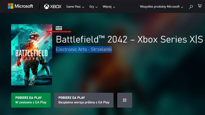 Battlefield 2042 trafi do Game Passa, sugeruje Microsoft Store - ilustracja #1