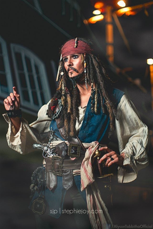 Źródło: Alyson Tabbitha - Najlepsze cosplaye - Jack Sparrow - wiadomość - 2014-12-08
