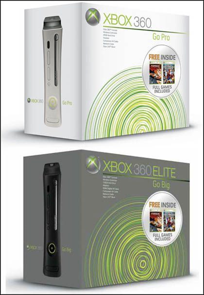 Microsoft przygotowuje świąteczne edycje konsoli Xbox 360 - ilustracja #1