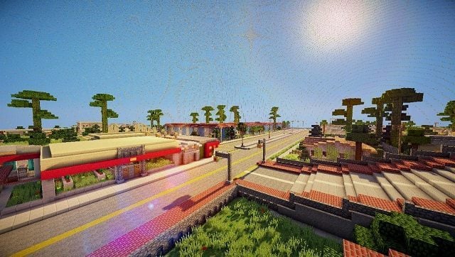 Minecraftowemu San Andreas klimatu odmówić nie można. - Najlepsze minecraftowe projekty – Grand Theft Auto: San Andreas, Bomberman i wieża czarodziejów - wiadomość - 2014-11-10
