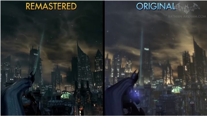 Batman: Return to Arkham - porównanie grafiki na konsolach i PC - ilustracja #2