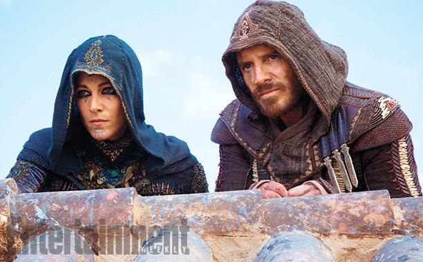 Michael Fassbender w roli asasyna Calluma Lyncha / Źródło: Entertainment Weekly.