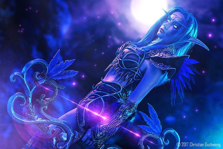Najlepsze cosplaye - Tyrande Whisperwind z World of Warcraft - ilustracja #3