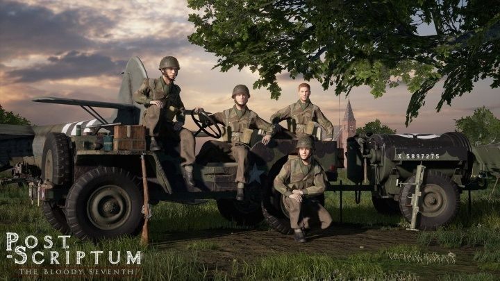 Brytyjska Pierwsza Dywizja Spadochronowa pozuje do zdjęcia. - Post Scriptum, mod do gry Squad w realiach II wojny światowej, ukaże się jako samodzielna gra - wiadomość - 2017-06-26