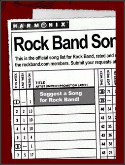 Prześlij twórcom gry Rock Band własne propozycje utworów - ilustracja #1