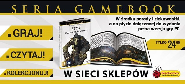 Nowa promocja w Biedronce od 5 marca (m.in. Styx: Master of Shadows i saga Gothic) - ilustracja #1