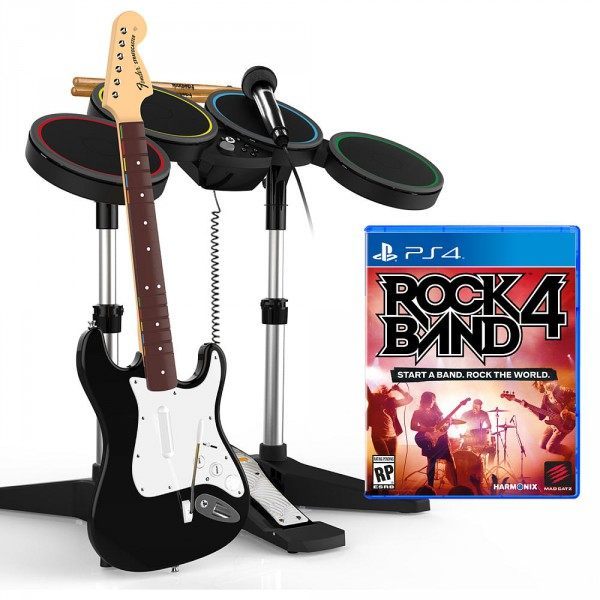 Rock Band 4 - taki oto zestaw wyceniono w USA na około 250 dolarów, czyli ponad 900 zł.