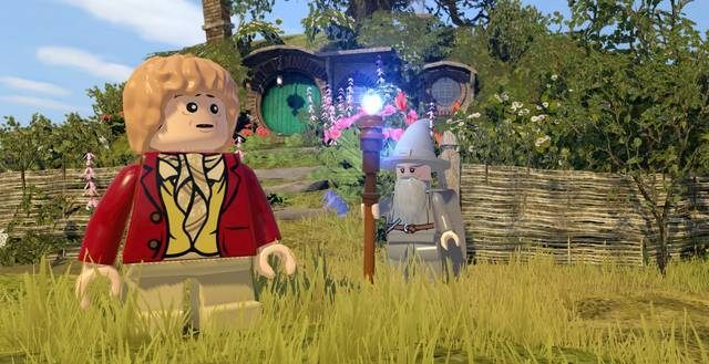 W grze nie zabraknie kluczowych postaci, włącznie z Gandalfem Szarym - LEGO The Hobbit potwierdzone – premiera wiosną 2014 roku - wiadomość - 2013-11-25