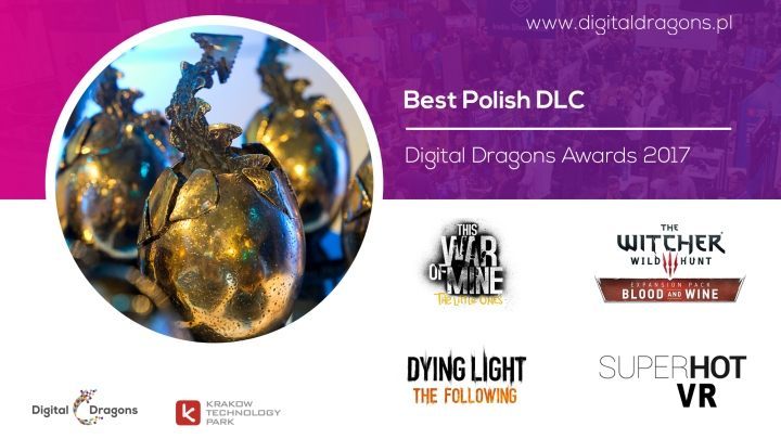 Jeszcze parę lat temu kategoria „najlepsze DLC” wzbudzałaby masę kontrowersji. Dziś wydaje się czymś naturalnym. - Nominacje do nagród Digital Dragons 2017 ujawnione - wiadomość - 2017-03-02