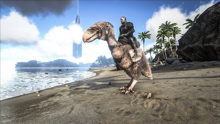 Dosiadanie dinozaurów jest dla słabeuszy. Prawdziwi twardziele ustawiają na nich katapulty. - ARK: Survival Evolved na E3 2016 - dwie oficjalne modyfikacje oraz nowy, ogromny dinozaur - wiadomość - 2016-06-13