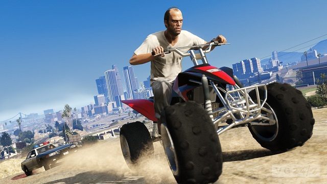 Nadjechała nowa wersja Grand Theft Auto V. - Grand Theft Auto V na PlayStation 4 i Xboksa One debiutuje na rynku - wiadomość - 2014-11-18